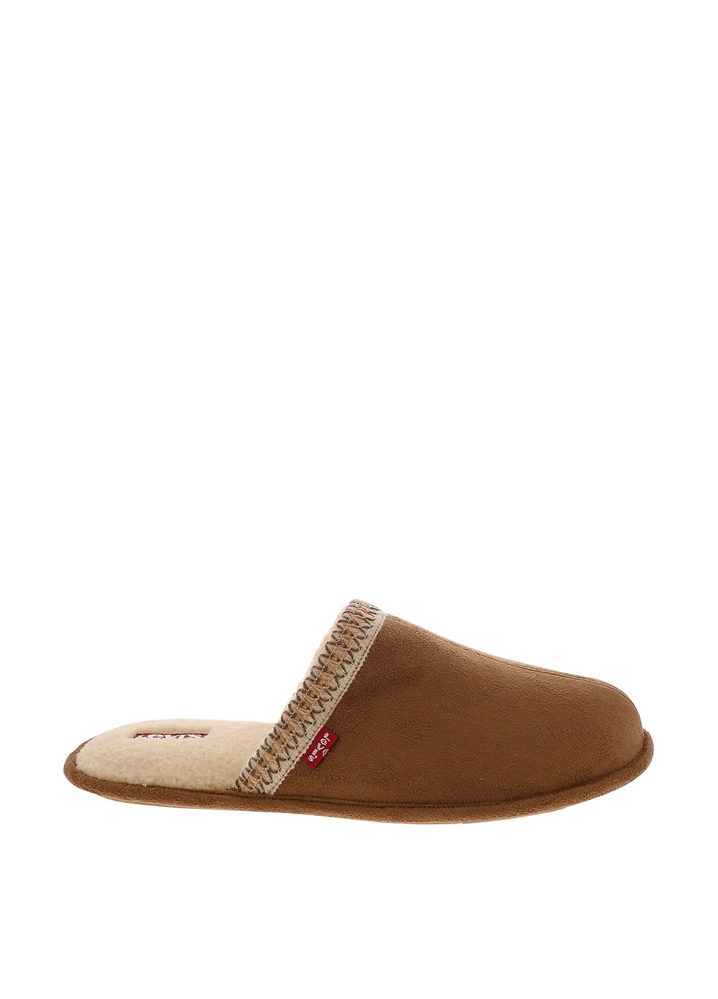 Коричневые тапочки Levi's
