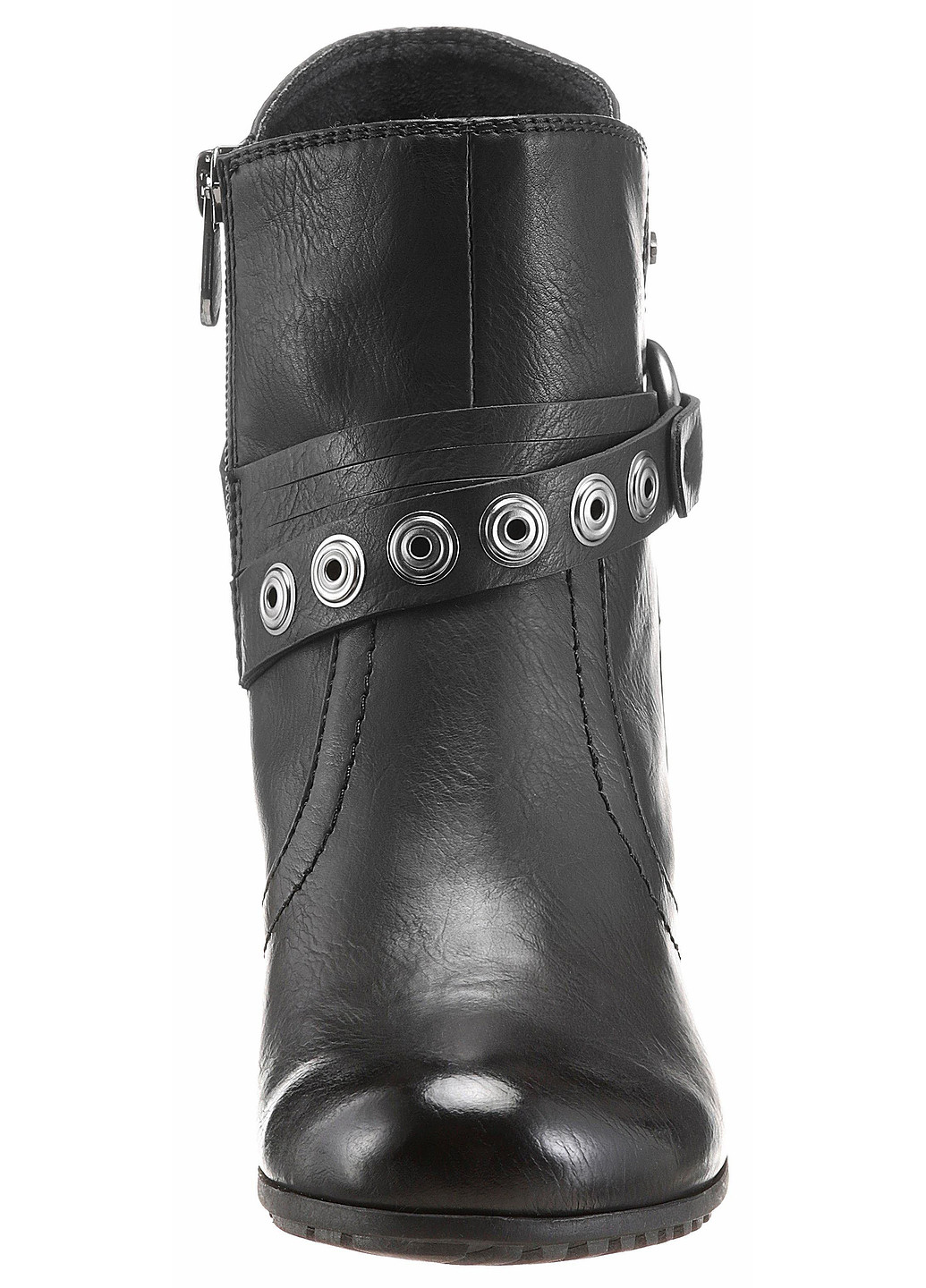 Черные демисезонная ботинки Tom Tailor