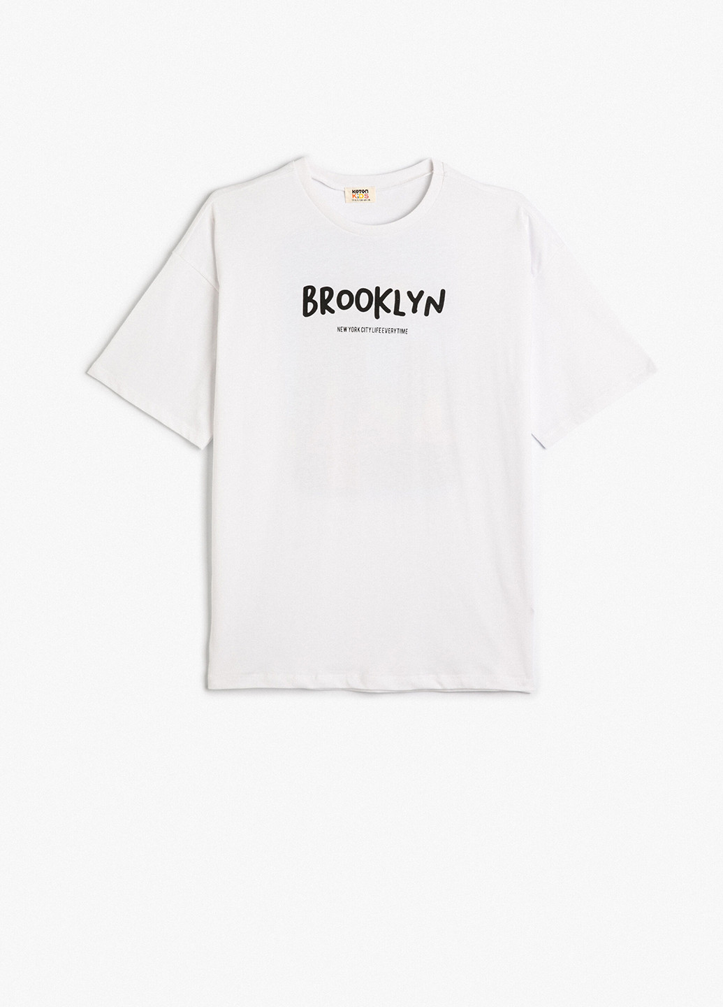 Біла літня футболка KOTON