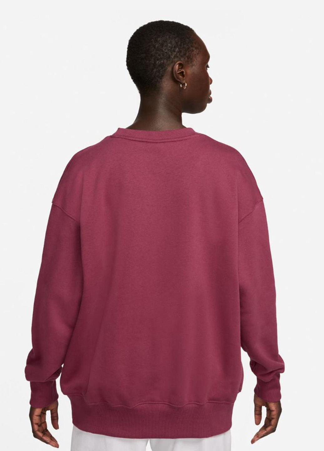 Світло-фіолетовий світшот fd4234-653 Nike логотип без декору (320996930)