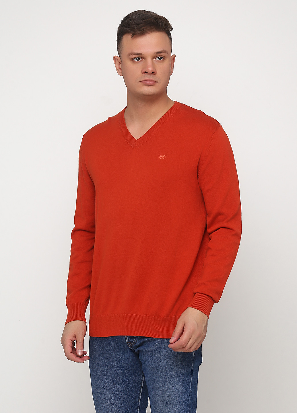 Помаранчевий демісезонний пуловер пуловер Tom Tailor
