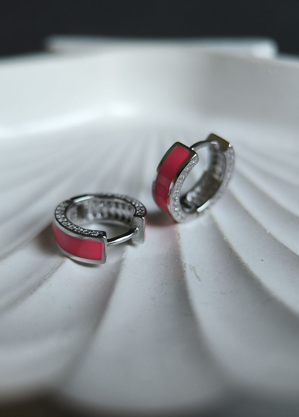 Сережки Silver Flame (350941267)