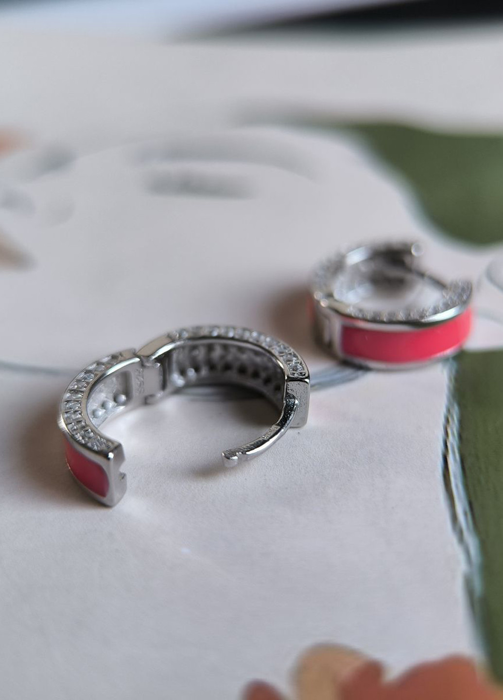 Сережки Silver Flame (350941267)