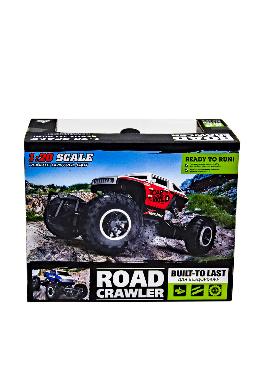 Автомобіль OFF-ROAD CRAWLER на р/к - CAR VS WILD 3,6V, 1:20 Sulong Toys (157723464)