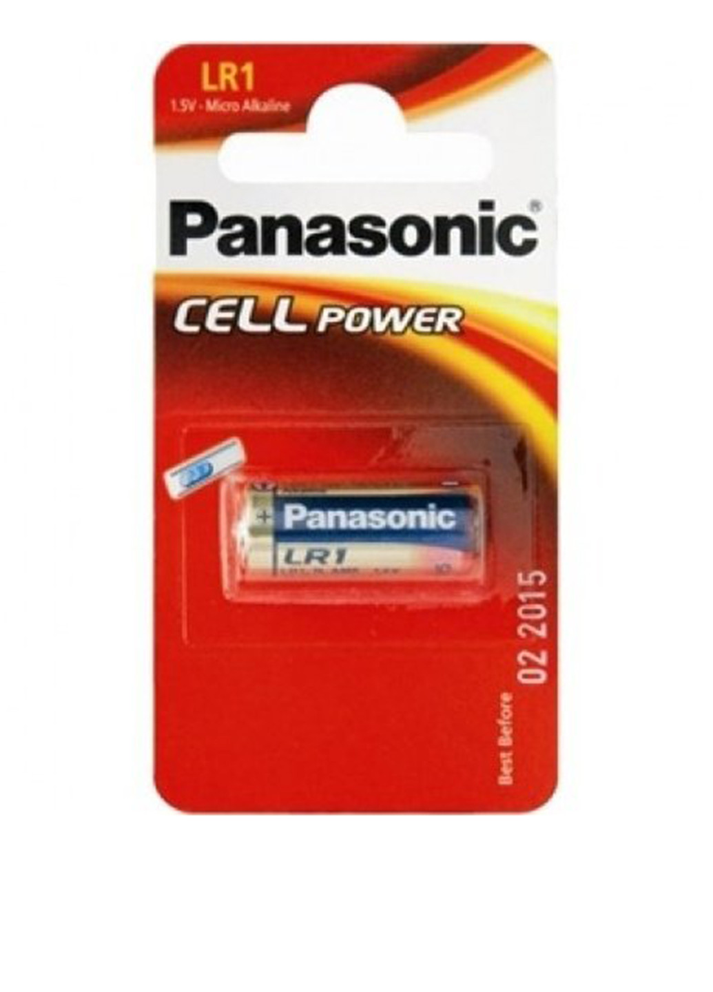 Батарейка LR1 BLI 1 (LR1L / 1BE) Panasonic LR1 BLI 1 (LR1L/1BE) комбіновані