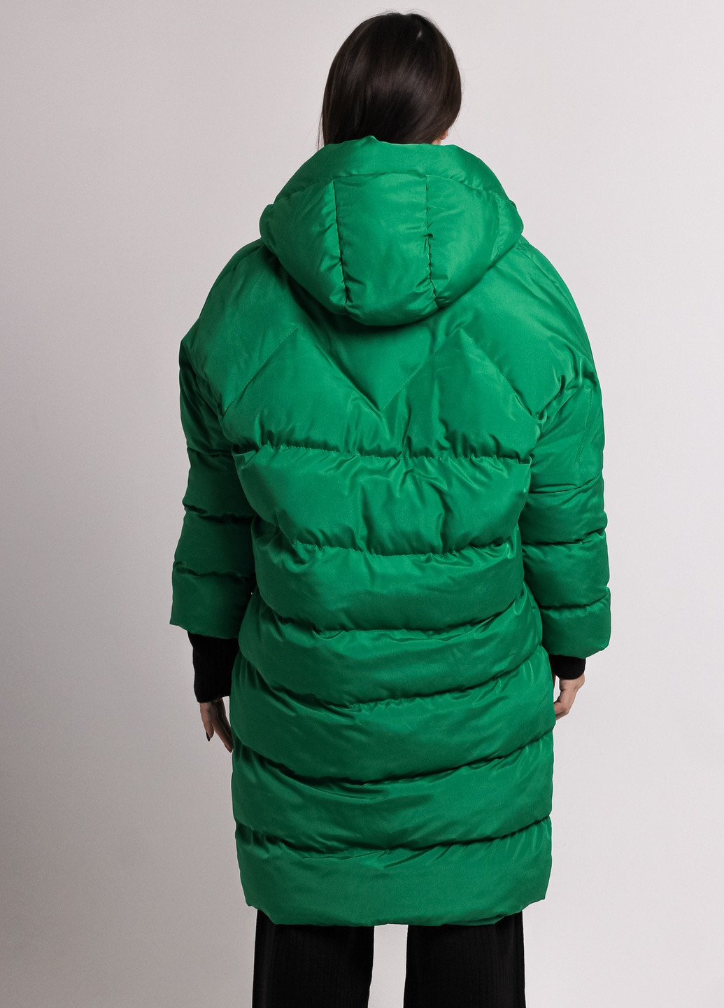 Зеленое демисезонное Пальто женское зеленое Avrile