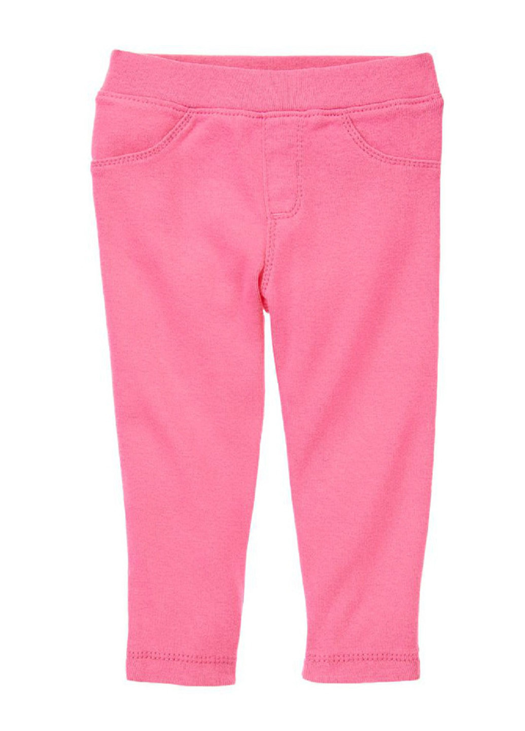 Розовые кэжуал демисезонные зауженные брюки Gymboree