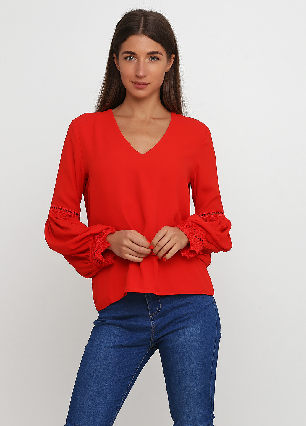 Красная блуза By Swan