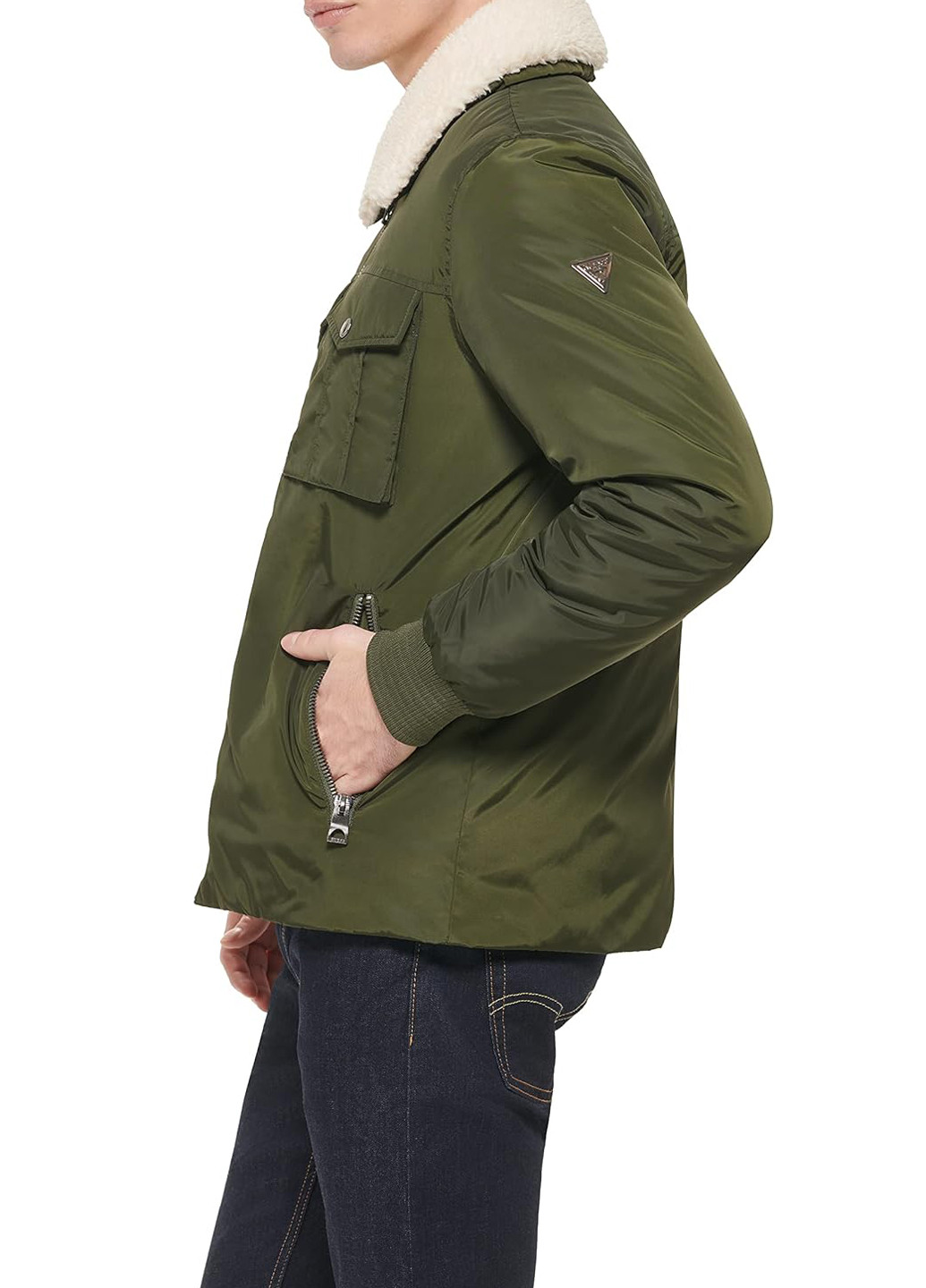 Зелена зимня куртка Guess
