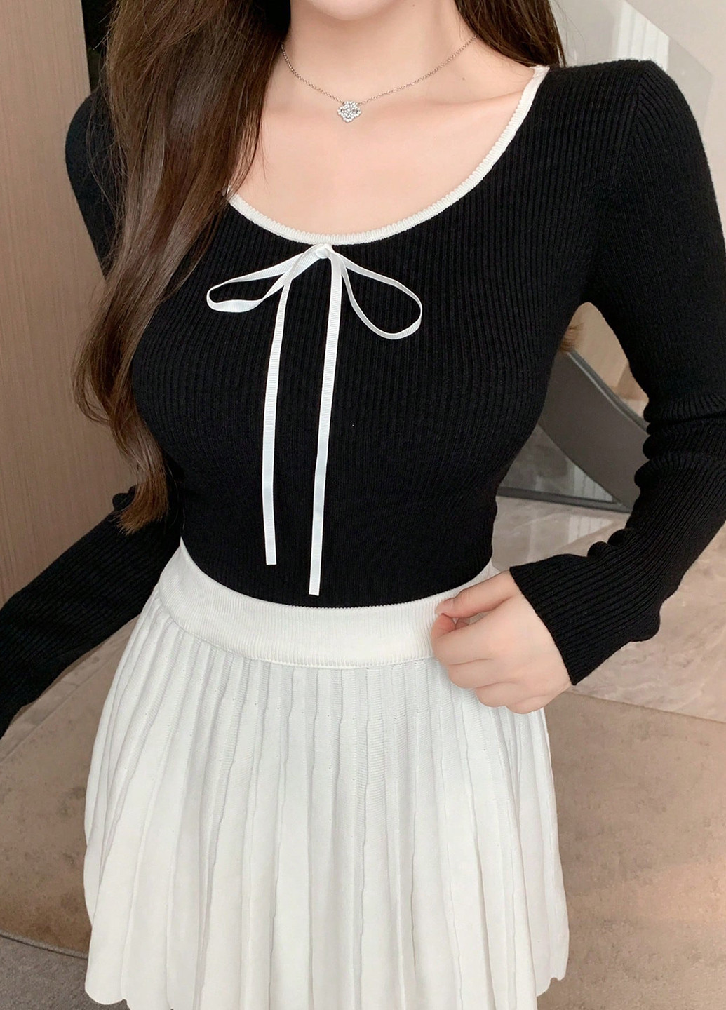 Черный демисезонный джемпер джемпер SHEIN