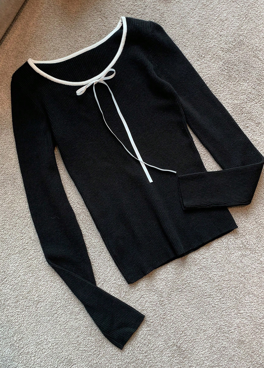 Черный демисезонный джемпер джемпер SHEIN