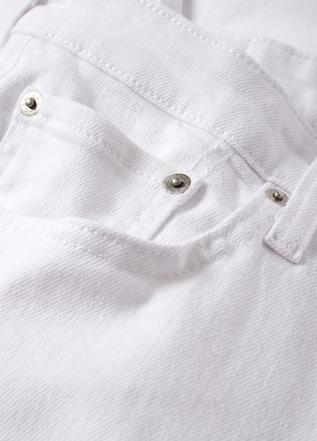 Белые демисезонные регюлар фит джинсы C&A