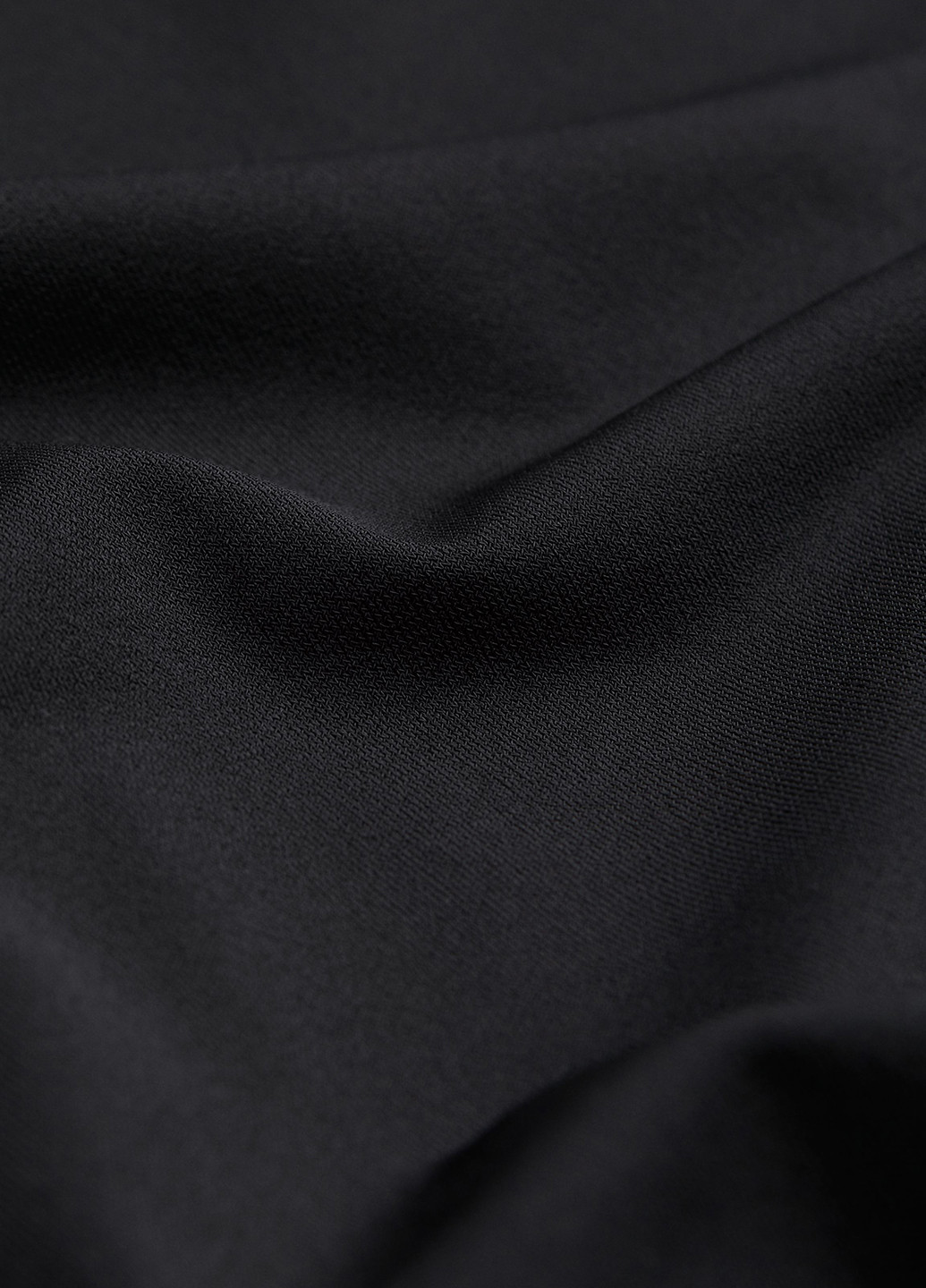 Чорна кежуал сукня на одне плече H&M однотонна