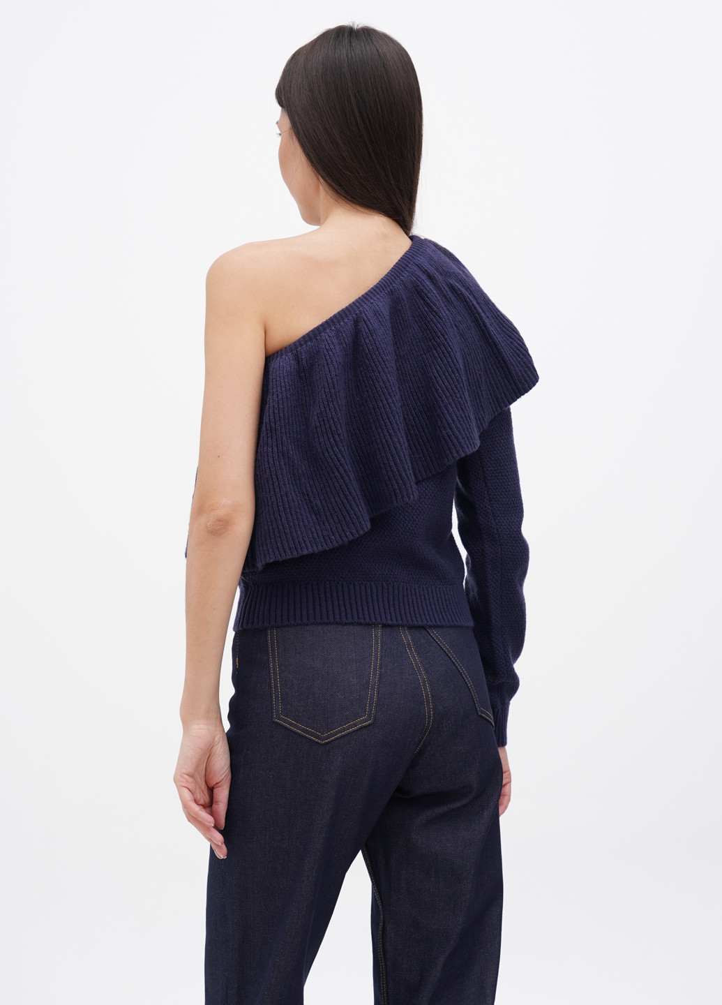 Темно-синий демисезонный свитер Who What Wear