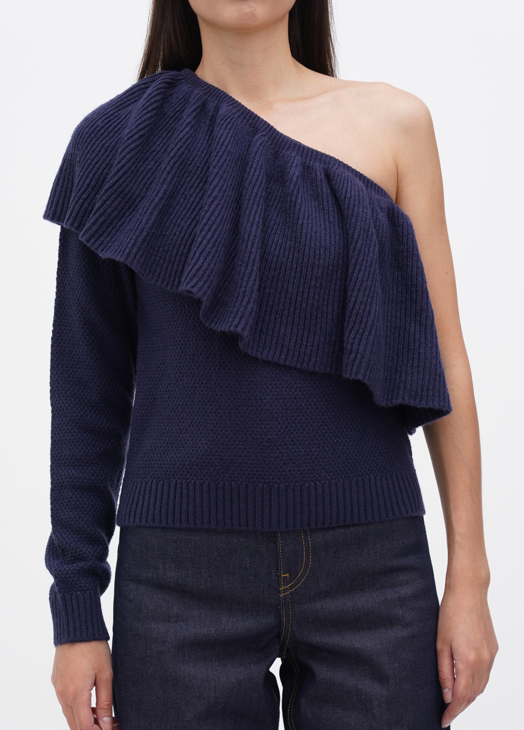 Темно-синий демисезонный свитер Who What Wear