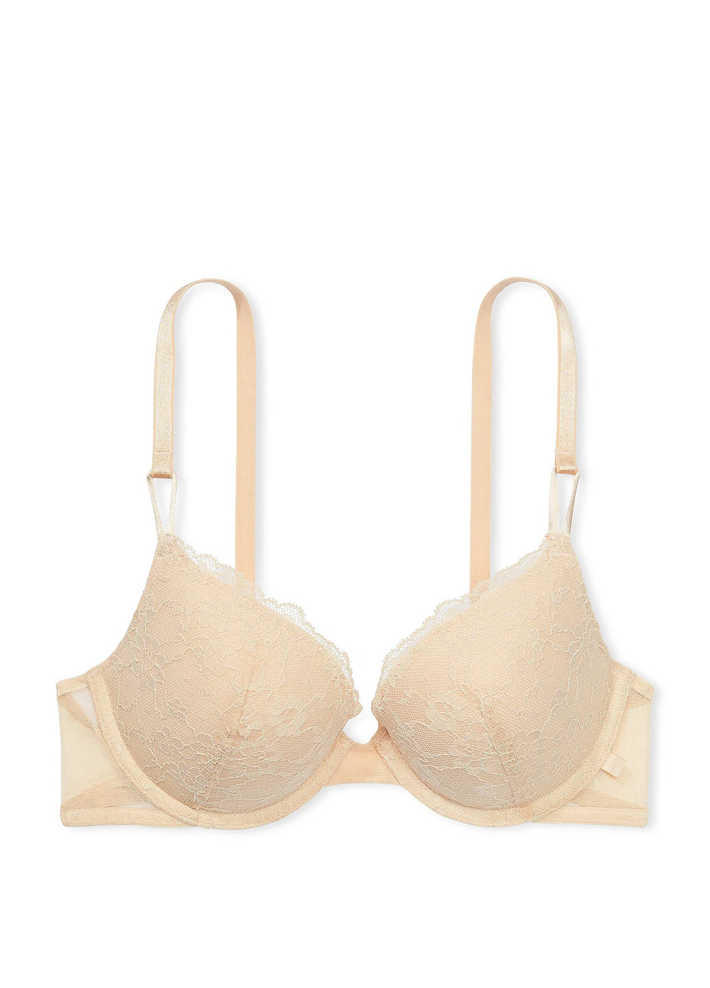 Світло-бежевий демісезонний комплект (бюстгальтер, трусики) Victoria's Secret