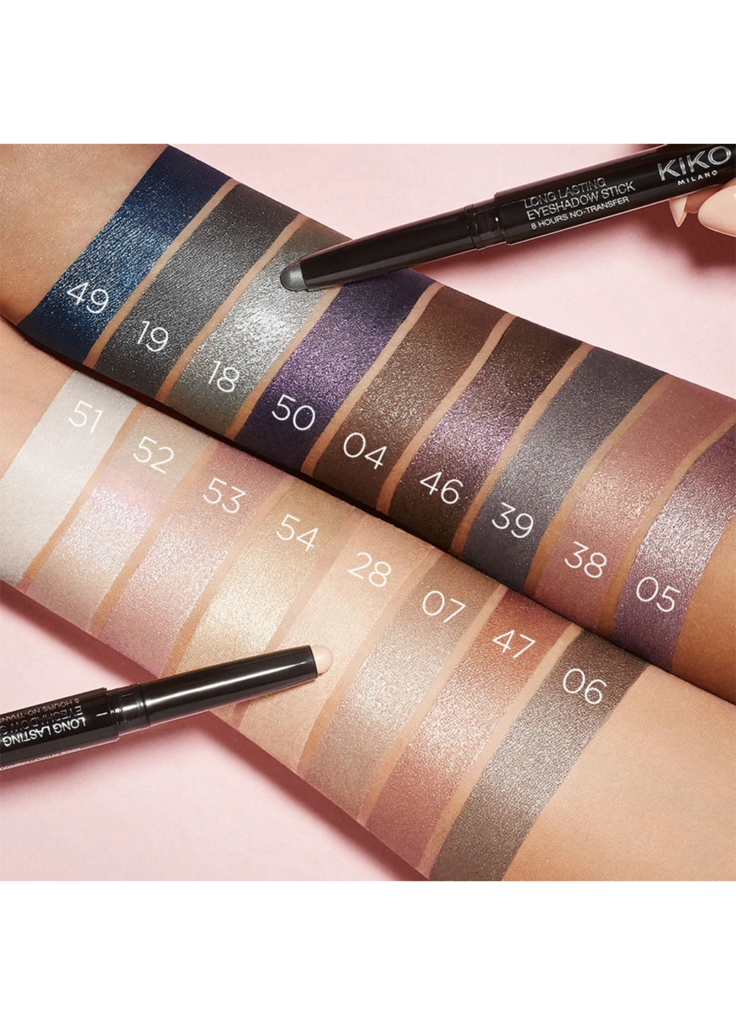 Тени-карандаш №46 (Multicolour Mauve), 1,6 г Kiko (211360920)