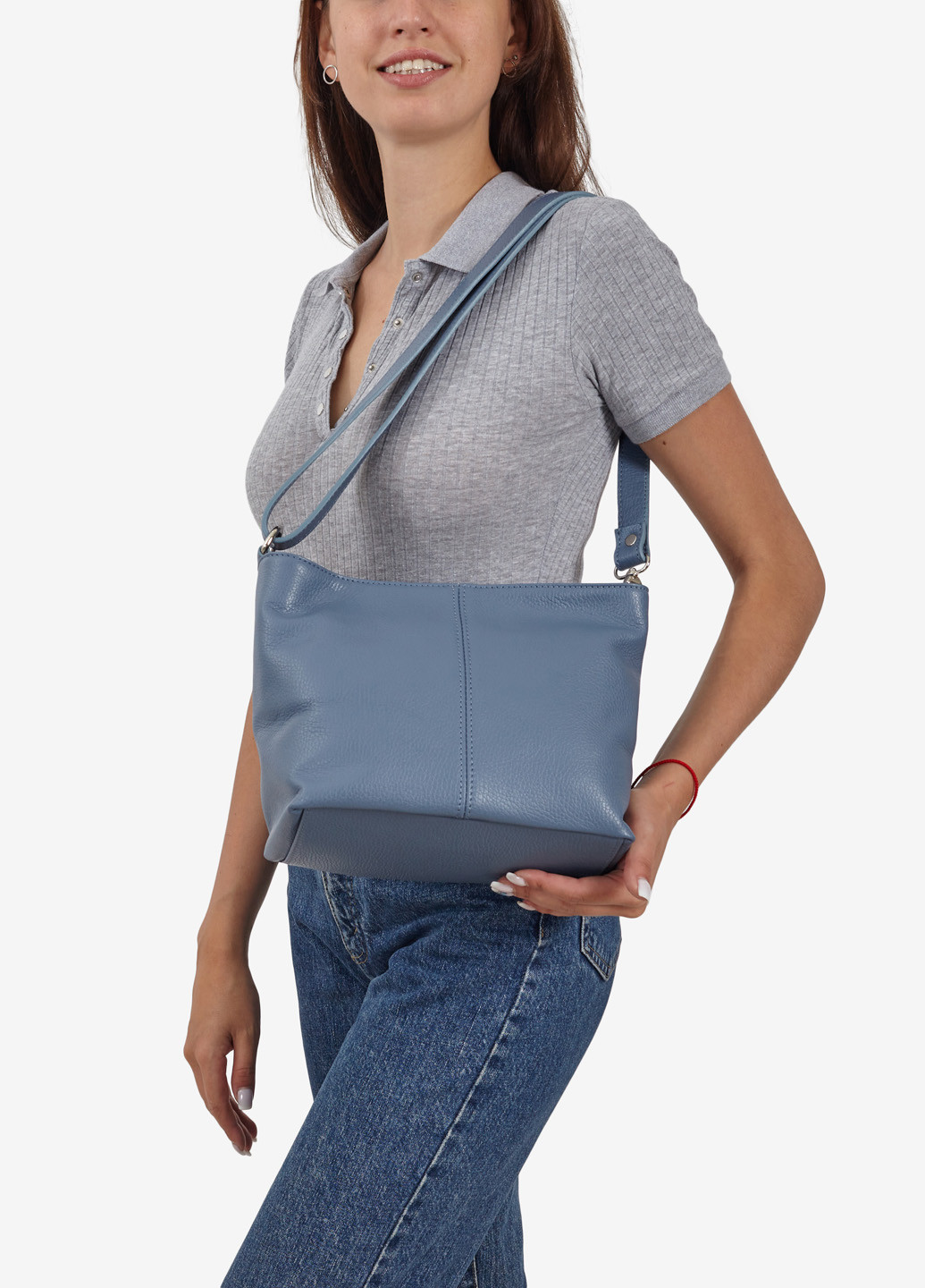 Сумка женская кожаная кросс-боди маленькая Сrossbody Regina Notte (253518772)