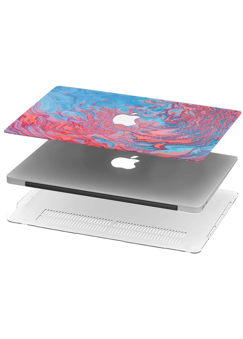 Чехол пластиковый для Apple MacBook 12 A1534 / A1931 Мрамор (Marble) (3365-1722) MobiPrint (218528656)