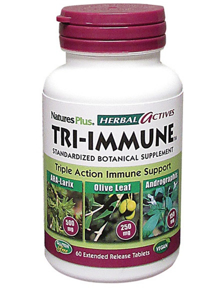 Комплекс для Підтримки Імунній Системи, Tri-Immune,, 60 таблеток Natures Plus (228291882)