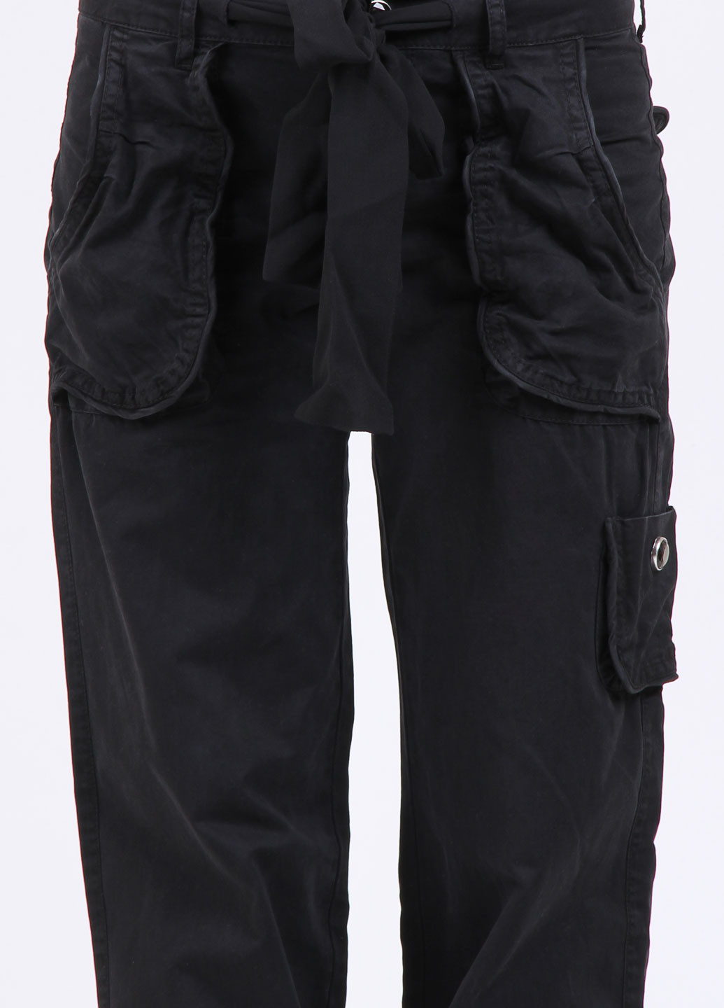Черные кэжуал демисезонные прямые брюки Fornarina