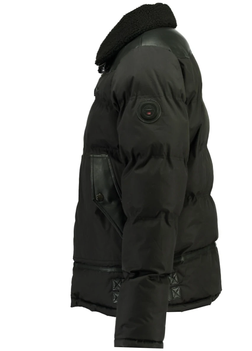 Черная зимняя куртка Geographical Norway CORVETTE MEN 001