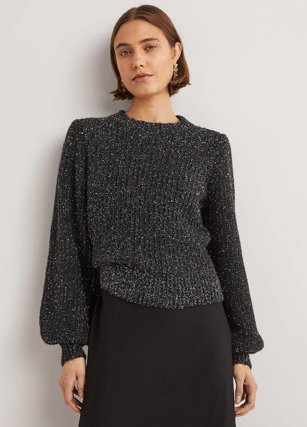 Черный демисезонный джемпер джемпер Boden