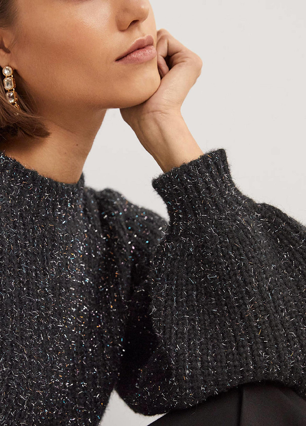 Черный демисезонный джемпер джемпер Boden