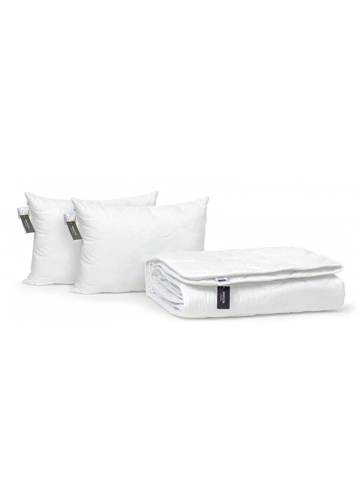Одеяло MirSon Набор шелковый №1690 Eco Light White Одеяло 220х240 + подушк (2200002657082) No Brand (254013346)