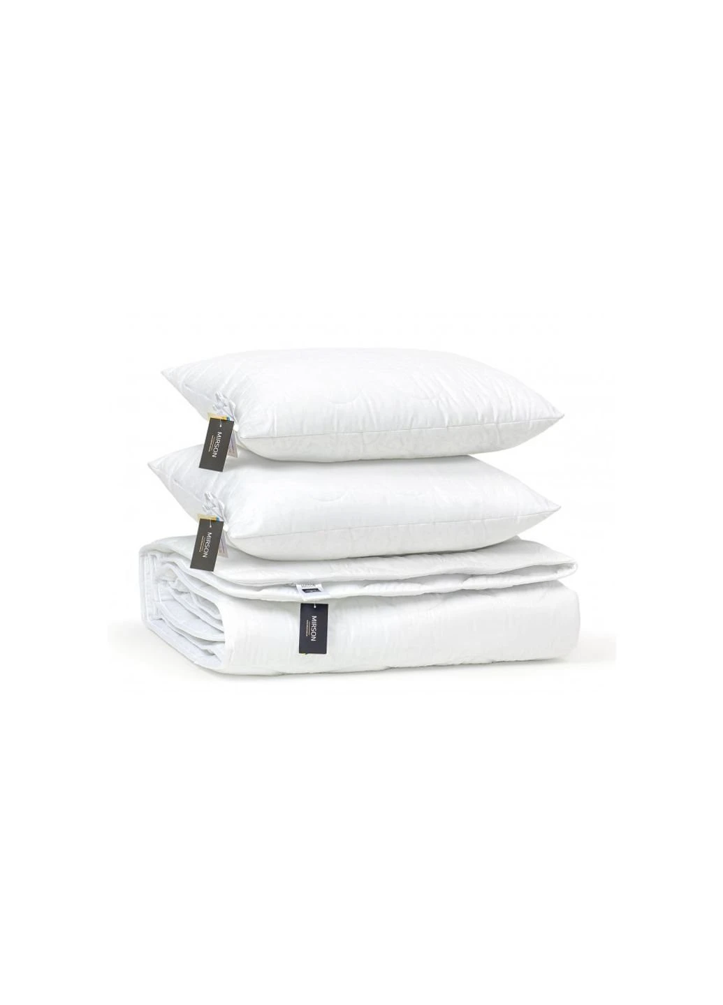 Одеяло MirSon Набор шелковый №1690 Eco Light White Одеяло 220х240 + подушк (2200002657082) No Brand (254013346)