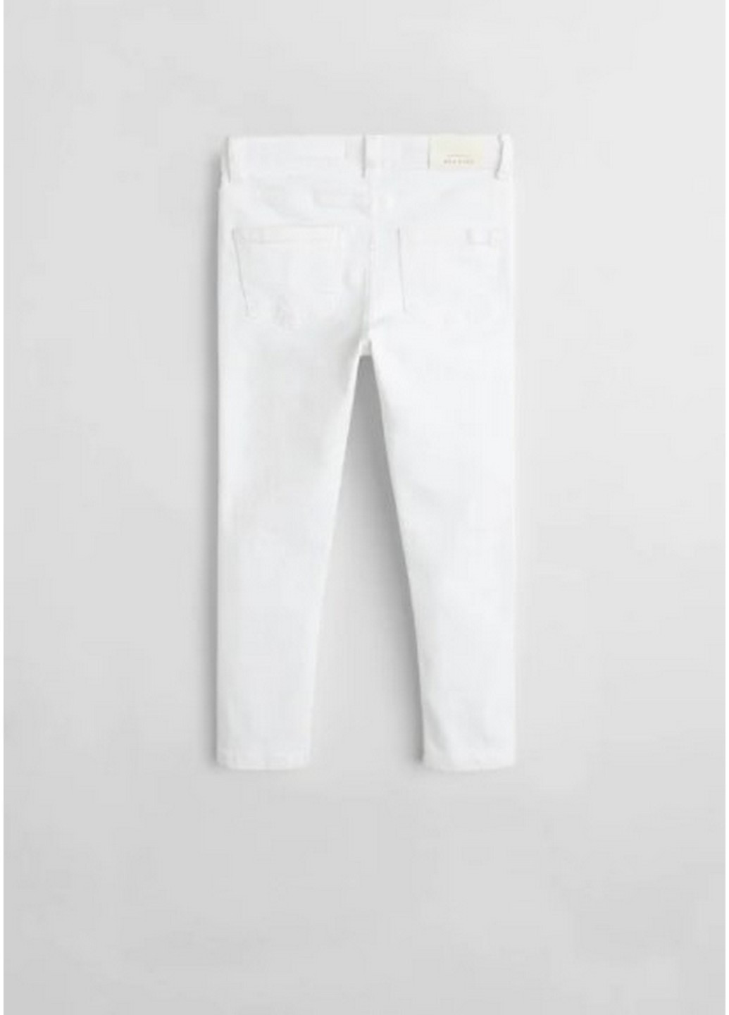 Белые демисезонные джинсы на девочку Mango