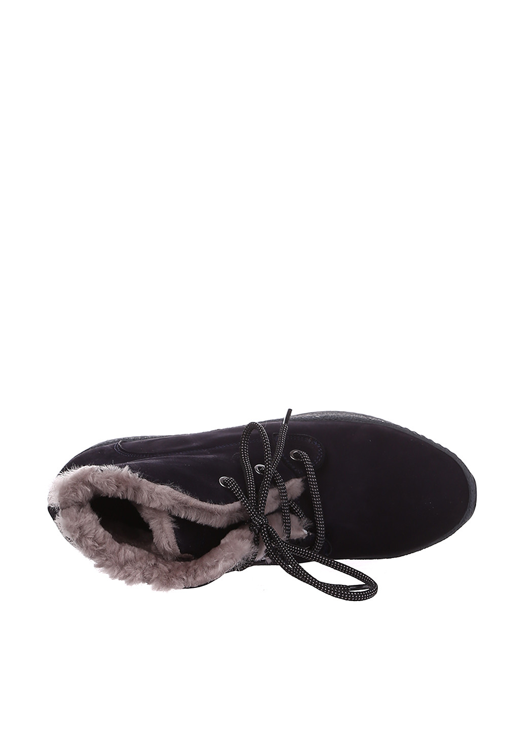 Зимние ботинки Pera Donna с мехом из натуральной замши