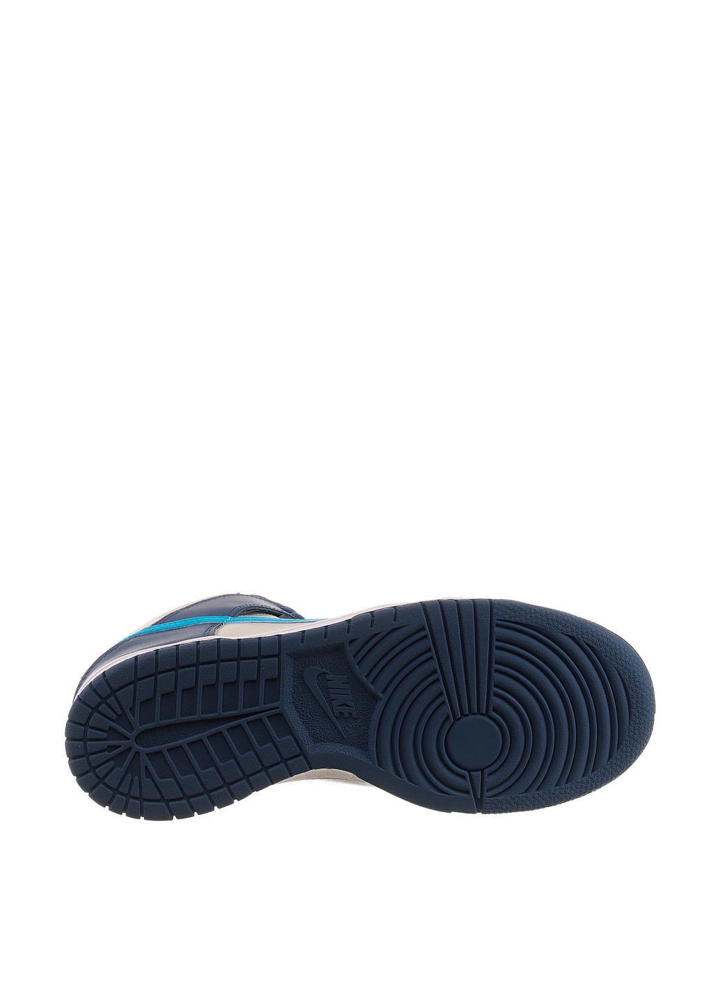 Цветные демисезонные кроссовки db2179-006_2024 Nike Dunk High Light Bone Diffused Blue Gs