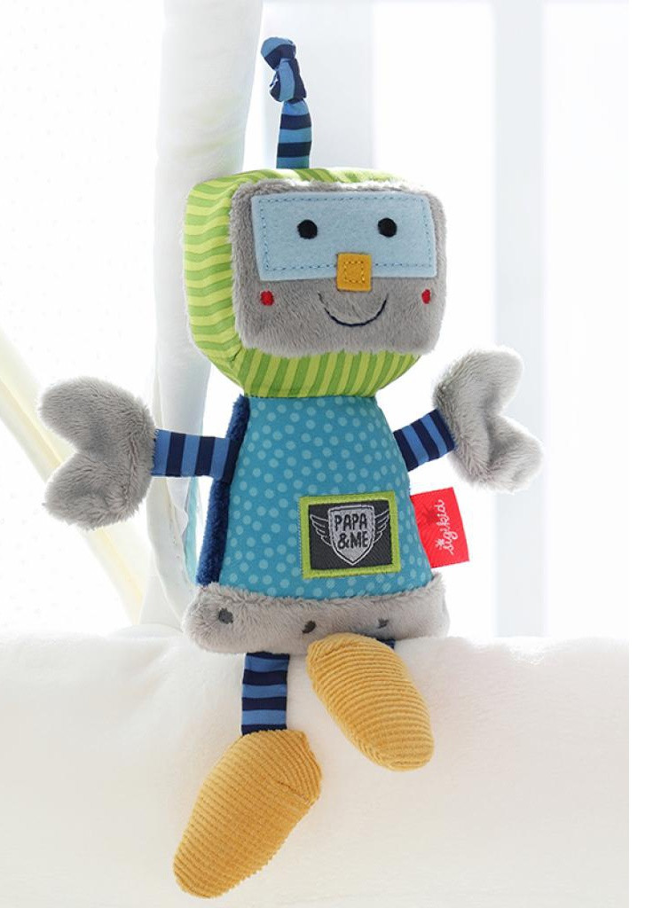 Мягкая игрушка (41675SK) Sigikid робот 16 см (203960758)