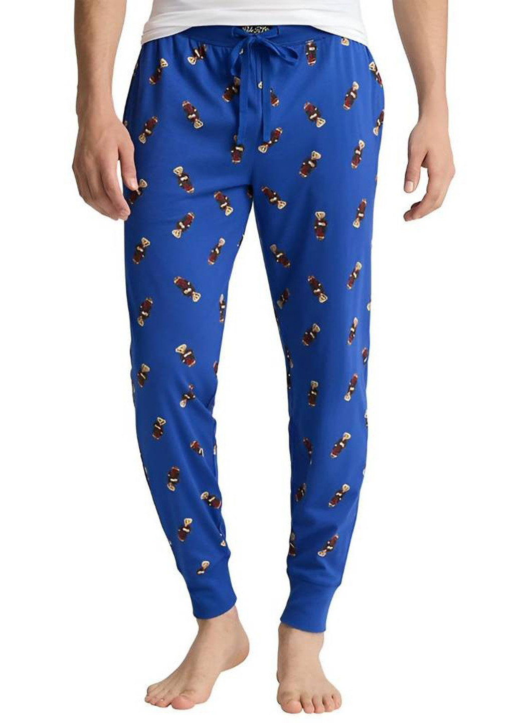 Синие домашние демисезонные брюки Ralph Lauren