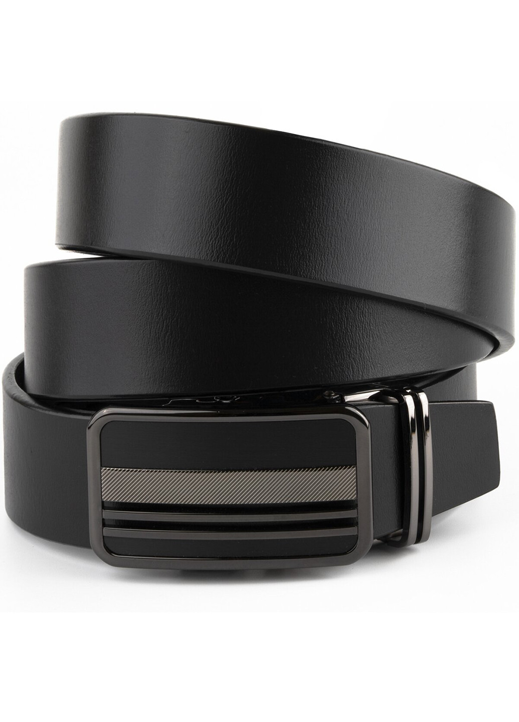 Чоловічий шкіряний ремінь 115х3,4 см Vintage (252412295)