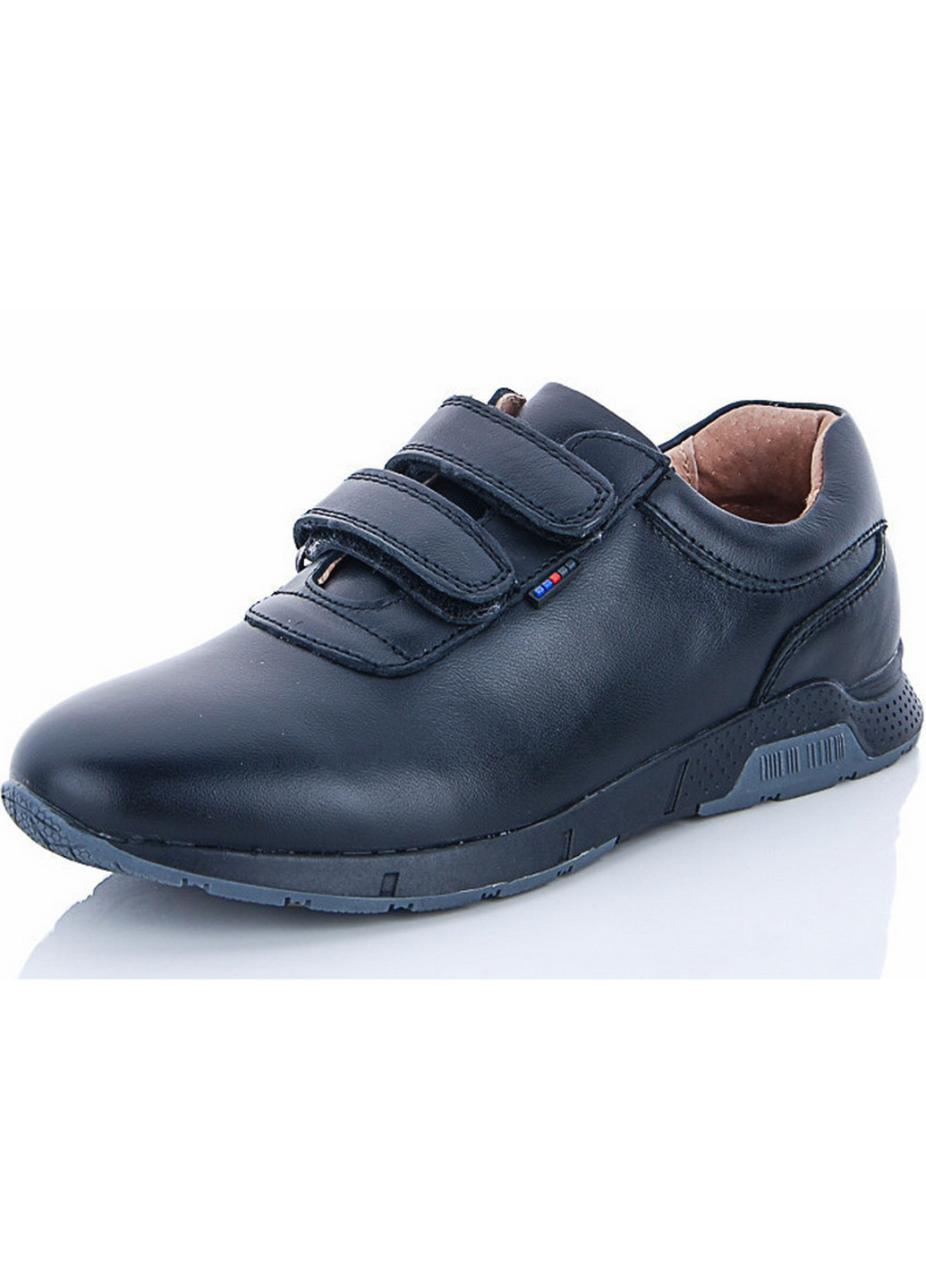 Черные кожаные туфли c1636-2 36 черный KangFu