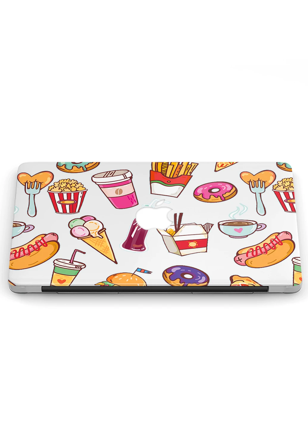 Чехол пластиковый для Apple MacBook Air 13 A1932 / A2179 / A2337 Фастфуд (Fast food) (9656-1751) MobiPrint (218539698)