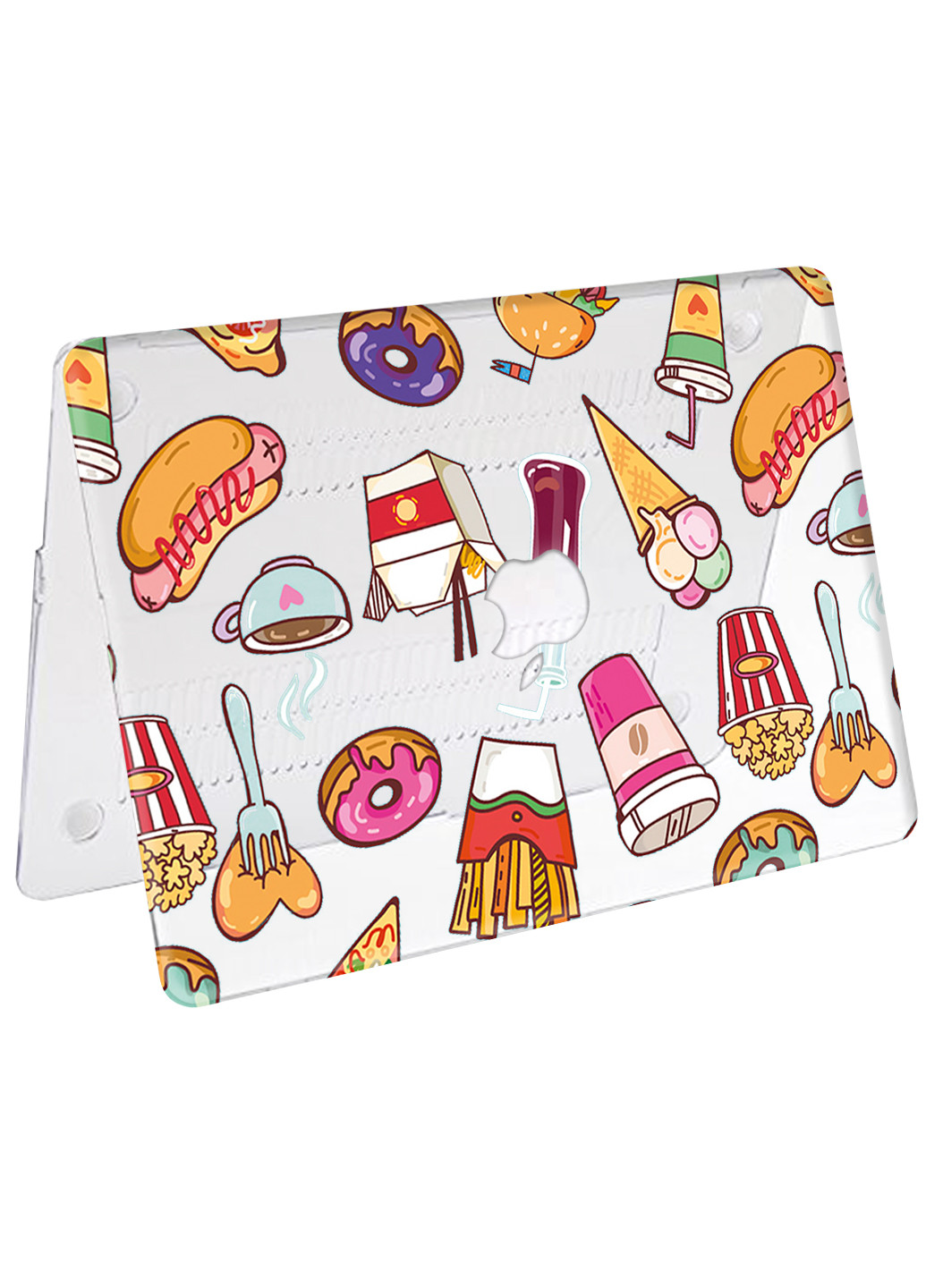 Чехол пластиковый для Apple MacBook Air 13 A1932 / A2179 / A2337 Фастфуд (Fast food) (9656-1751) MobiPrint (218539698)
