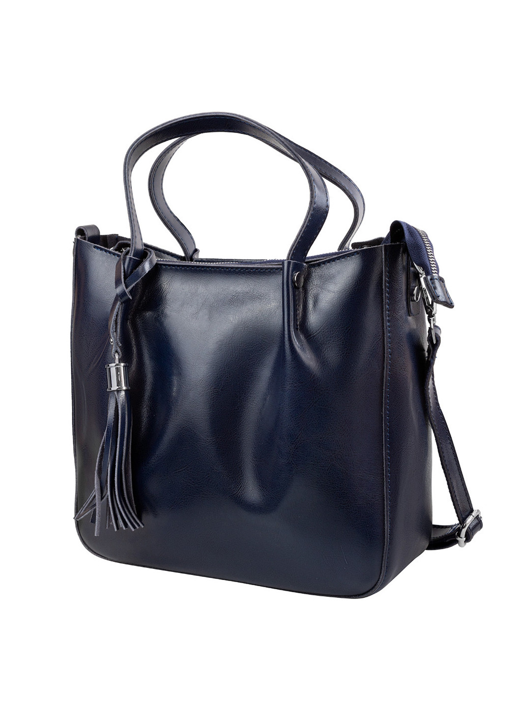 Жіноча повсякденна шкіряна сумка 27х25х10 см Eterno (255709651)