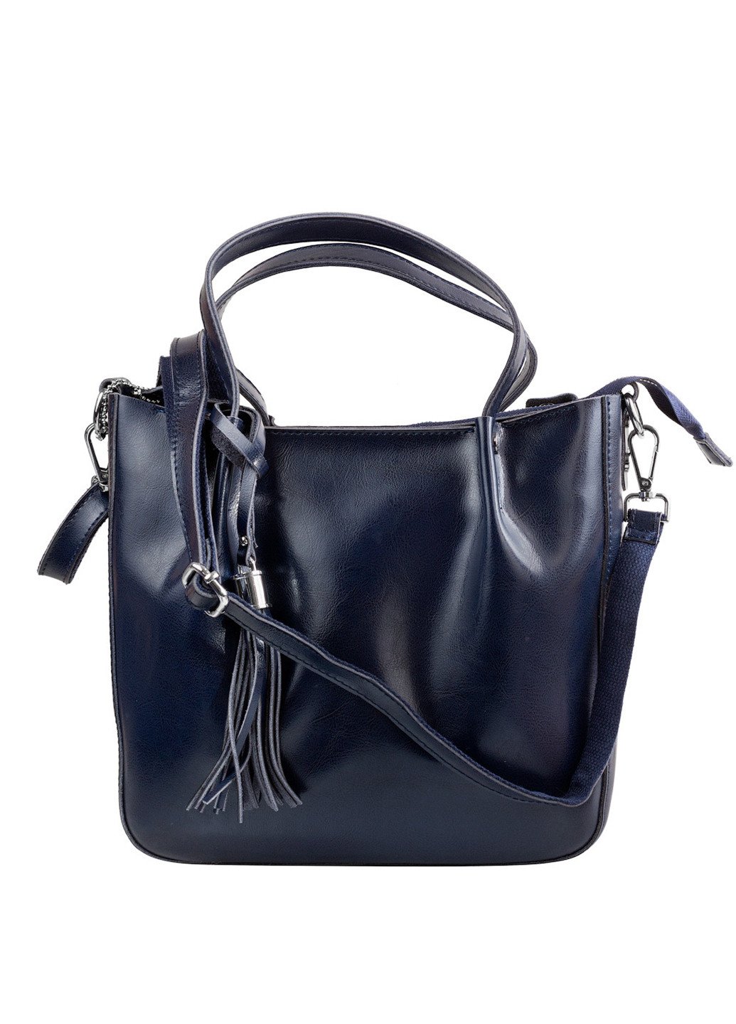 Жіноча повсякденна шкіряна сумка 27х25х10 см Eterno (255709651)