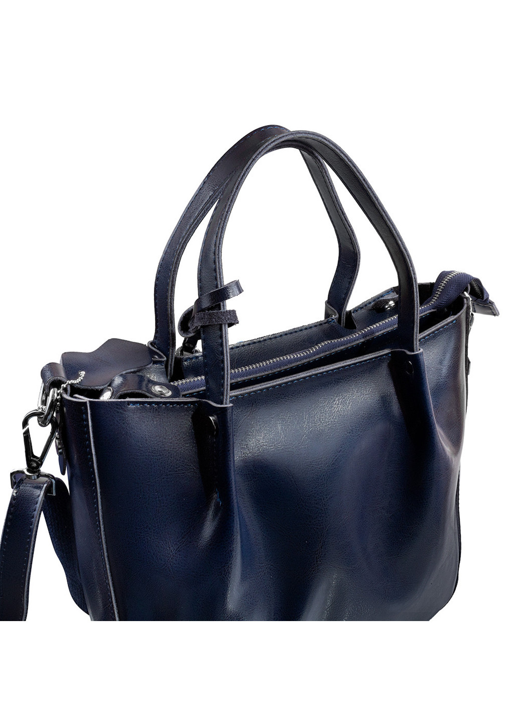 Жіноча повсякденна шкіряна сумка 27х25х10 см Eterno (255709651)