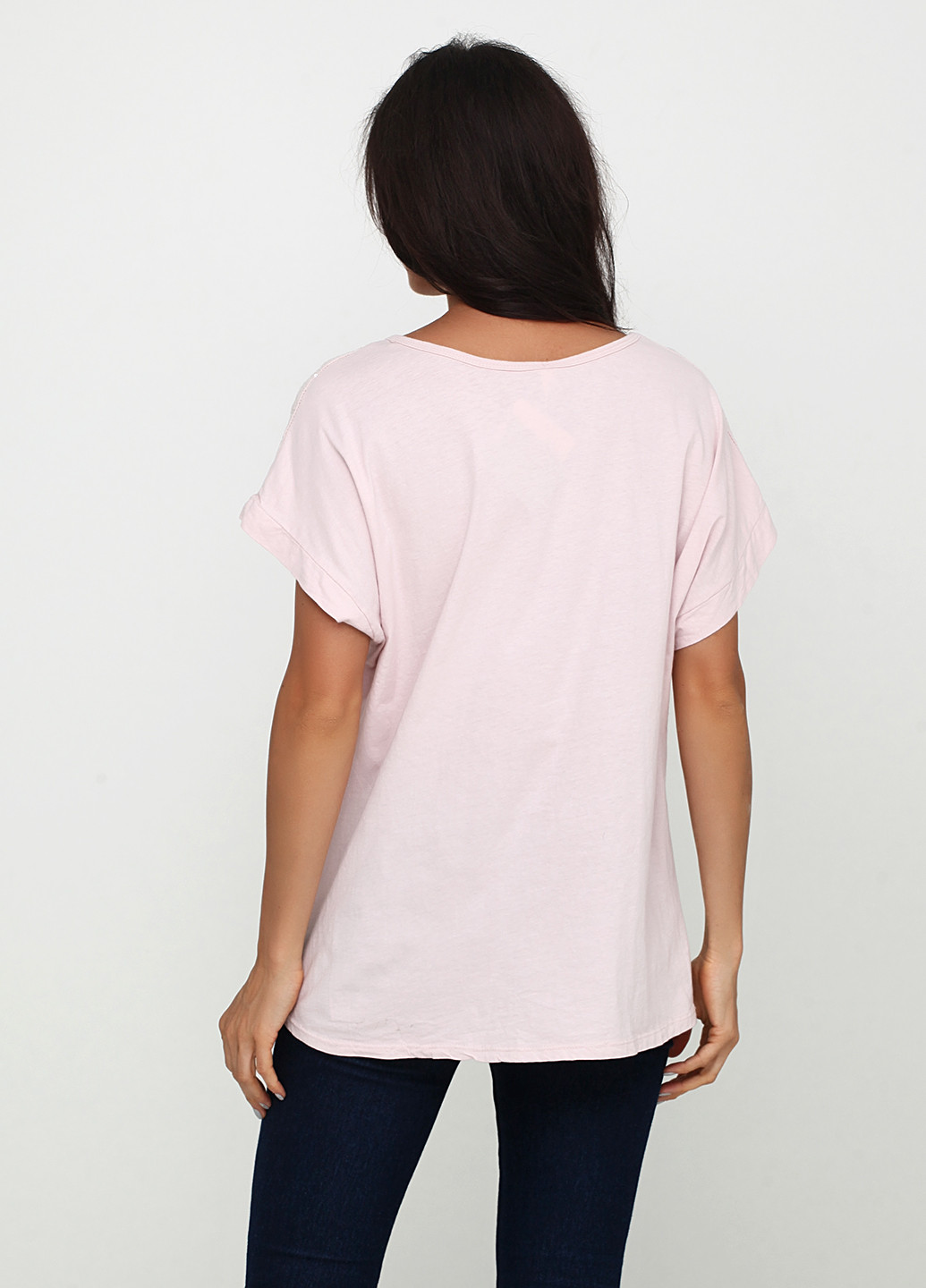 Пудровая блуза My Luna