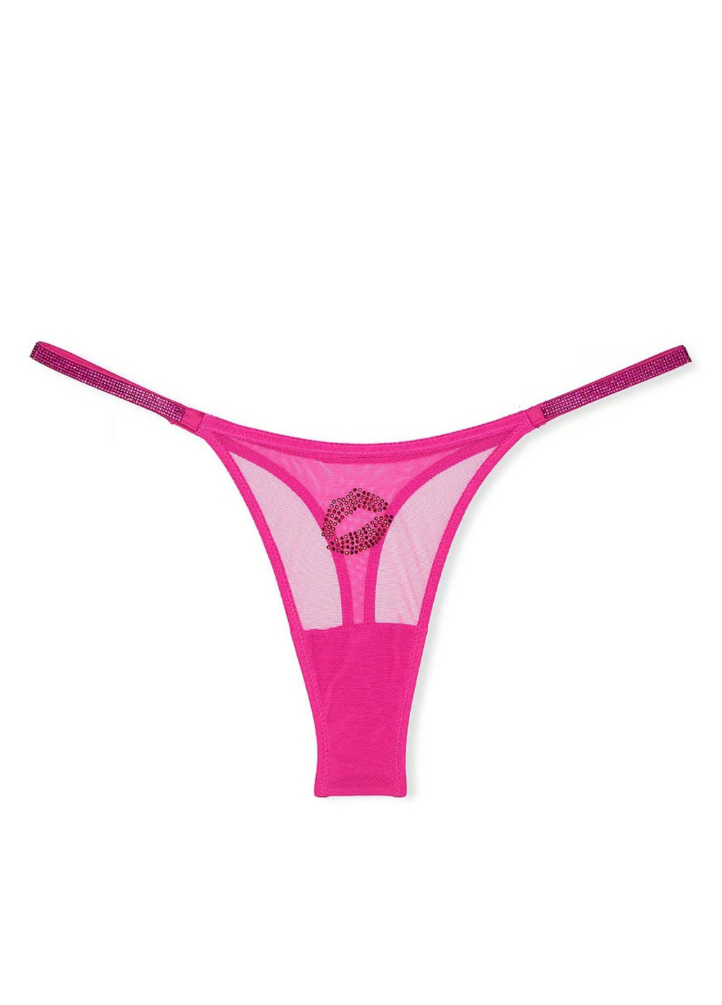 Фуксиновий (колору Фукія) демісезонний комплект (бюстгальтер, трусики) Victoria's Secret