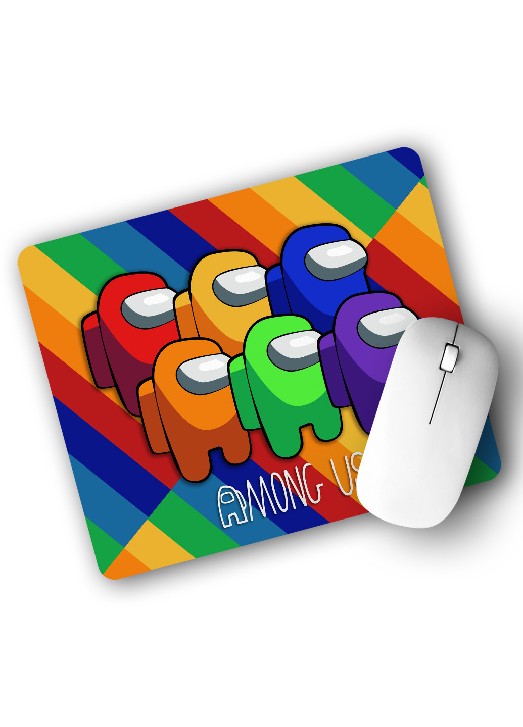 Коврик для мышки Амонг Ас (Among Us) (25108-2595) 29х21 см MobiPrint (224437242)