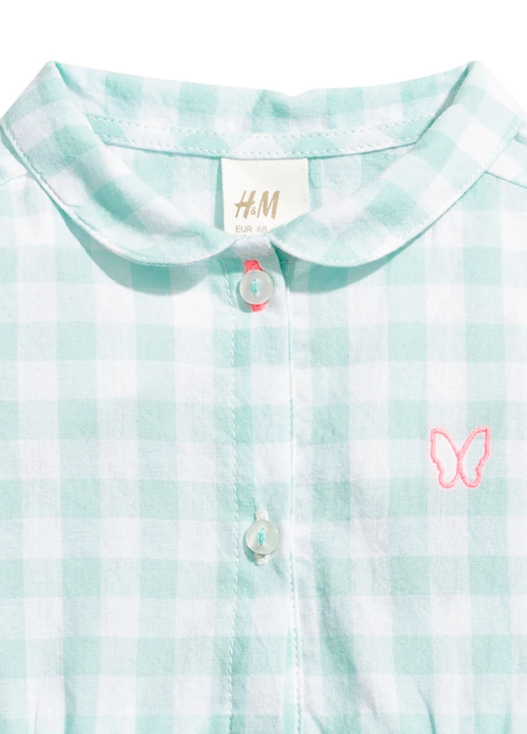 Голубое платье H&M (183621579)