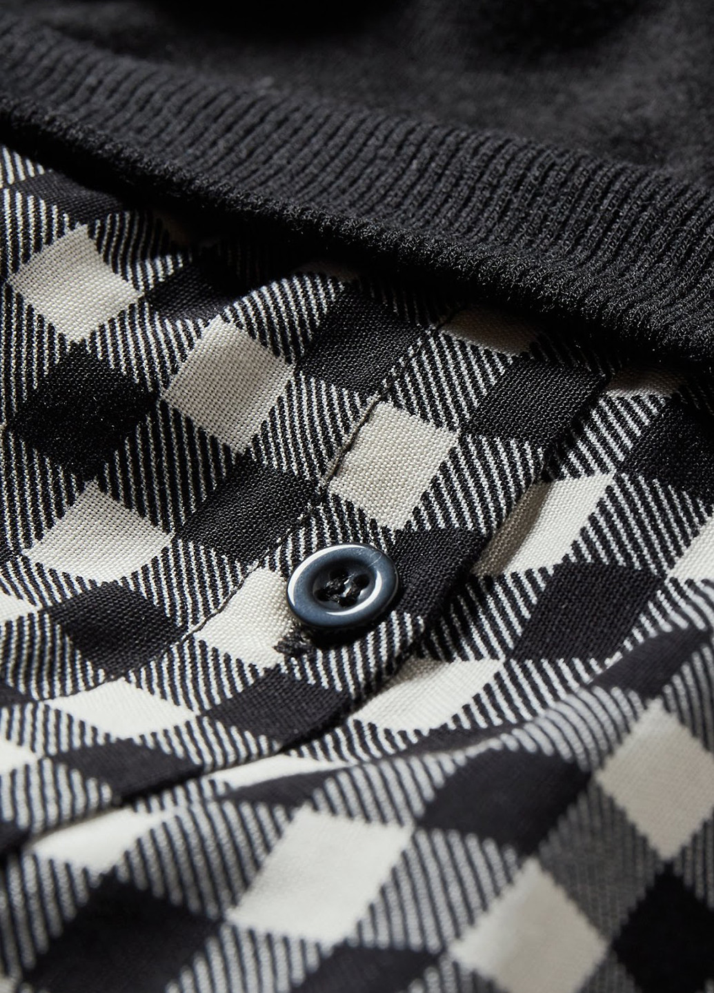 Чорно-білий кежуал плаття для вагітних C&A в клітинку