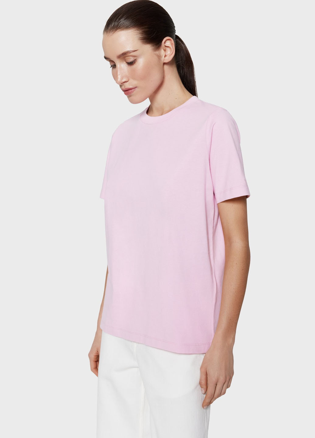 Світло-рожева літня футболка PRPY