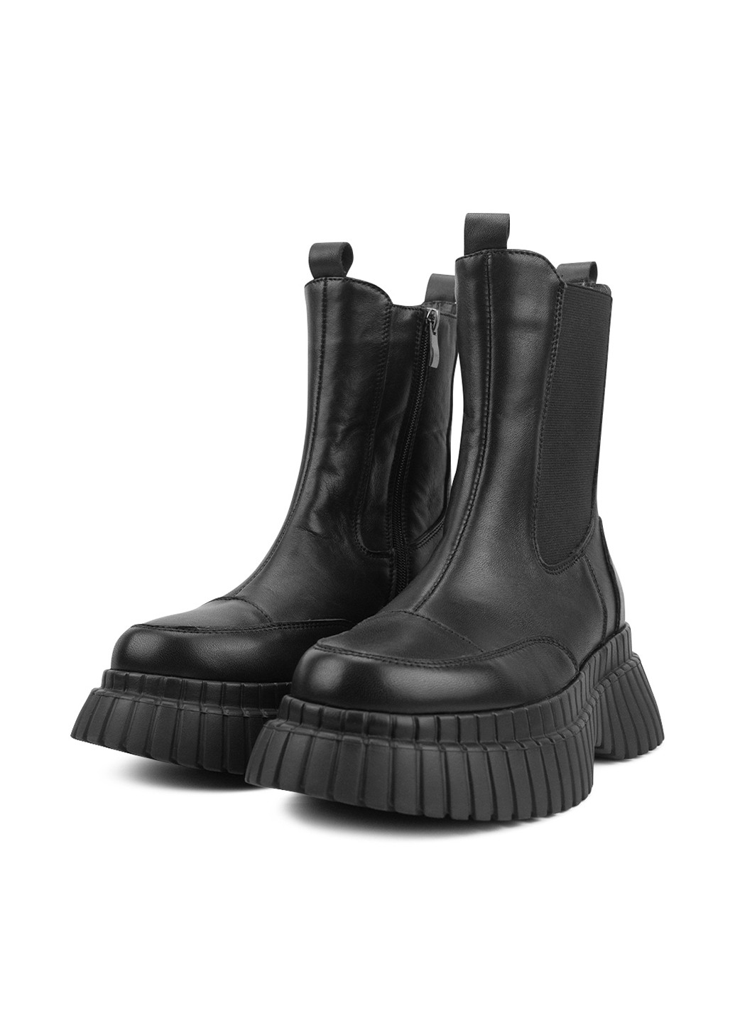 Зимние ботинки челси vm villomi без декора