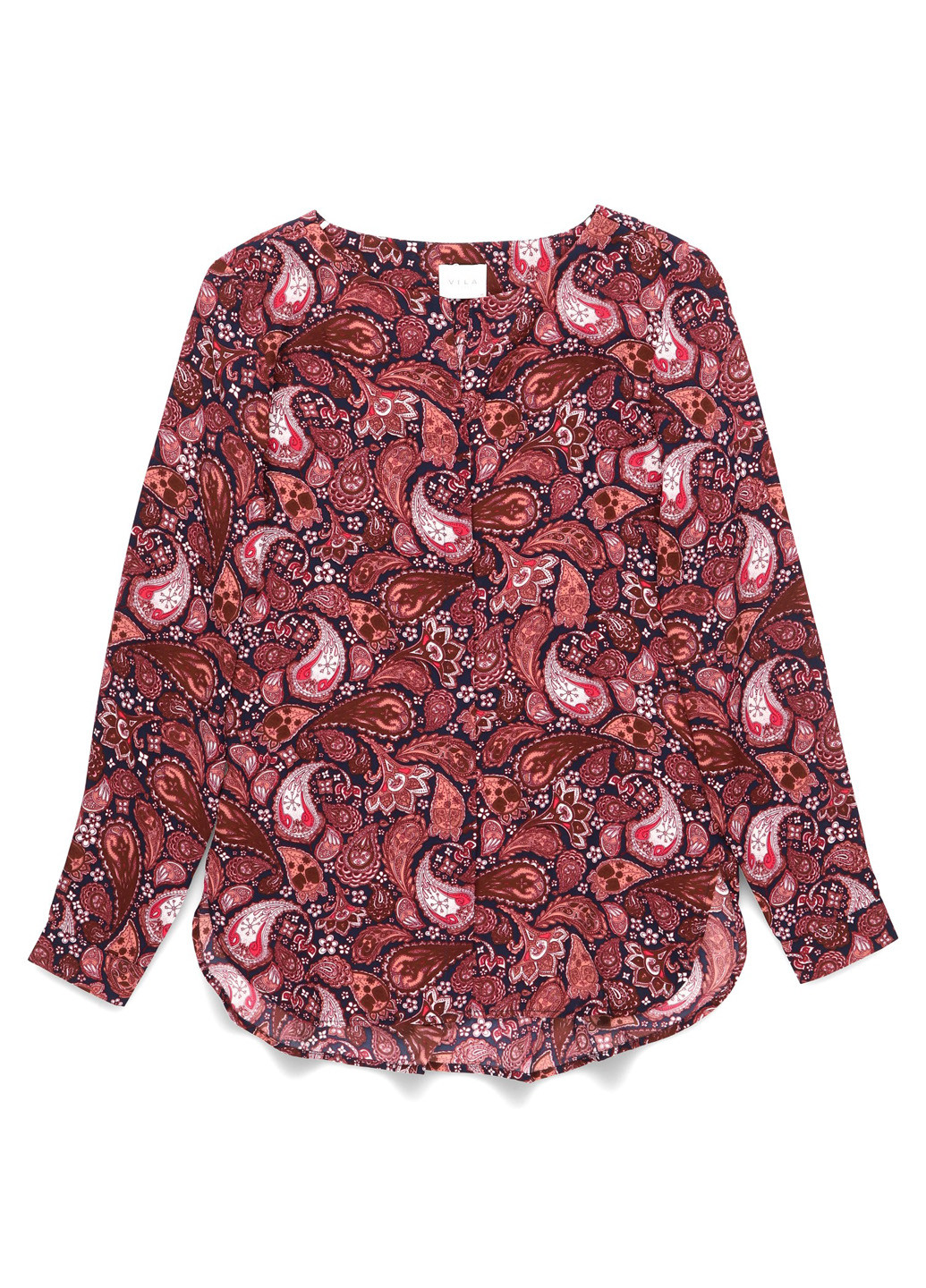 Бордова блуза Vila